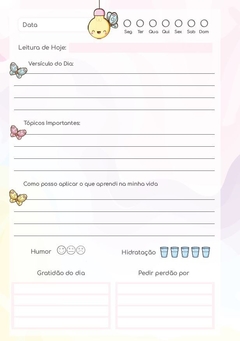 Caderno Devocional Cute Candy na internet