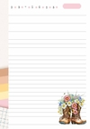 Caderno Pautado Coleção Felicidade - Papel & Paixão Scrapbook