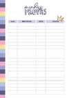 Agenda Escolar Infantil / Teen Pop Girls 1 - Papel & Paixão Scrapbook