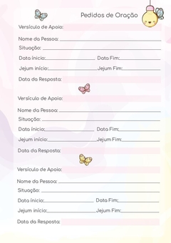 Caderno Devocional Cute Candy - Papel & Paixão Scrapbook