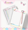 Caderno de Controle Financeiro Coleção Candy - Capa 1 - Papel & Paixão Scrapbook