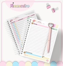 Caderno de Controle Financeiro Coleção Candy - Capa 4 - Papel & Paixão Scrapbook