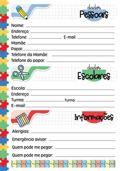 Agenda Escolar Autista Menino Coleção Color - comprar online