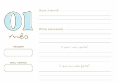 Livro do Bebê Coleção Neutra - Capa Azul - loja online