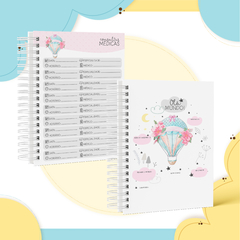 Caderneta de Saúde Menina - Balão de Ar - comprar online