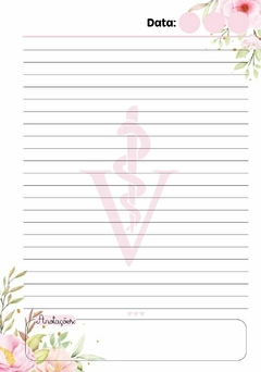 Caderno Coleção Profissões Veterinária - Capa 1 - Papel & Paixão Scrapbook
