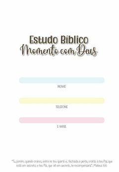 Caderno de Estudos Bíblicos Coleção Color - Capa 2 na internet