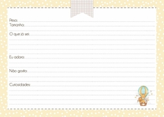 Livro do Bebê Tema Animais no Balão Cute - Menino - loja online