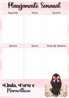 Planner Semanal Coleção Mulheres Extraordinárias - Capa 2 - comprar online