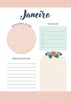 Planner 2024 Coleção Frida - Capa 2 - Papel & Paixão Scrapbook