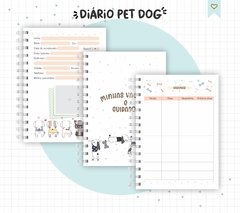 Diário Happy Pet Cães - Capa Com Ou Sem Foto - comprar online