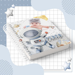 Caderneta de Saúde Astronauta Afetivo - Menino - comprar online