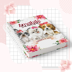 Caderneta de Saúde Cachorrinho Afetivo - Menina