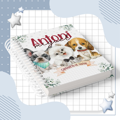 Caderneta de Saúde Cachorros Afetivos - Menino