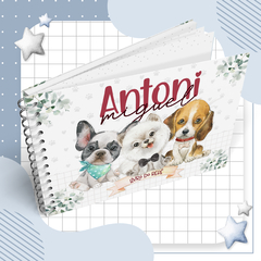 Livro do Bebê Cachorros Afetivos - Menino - comprar online