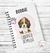 Caderneta Pet Dog Beagle - Menino ou Menina