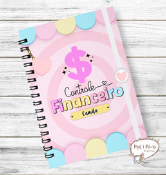 Caderno de Controle Financeiro Coleção Candy - Capa 2