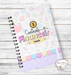 Caderno de Controle Financeiro Coleção Candy - Capa 4