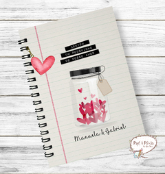 Caderno Namorados Potinho de Amor 2