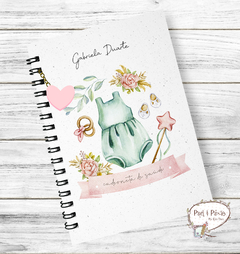 Caderneta de Saúde Tema Baby Floral - Menina
