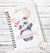 Caderneta de Saúde Tema Panda Baby - Menina