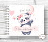 Livro do Bebê Tema Panda Baby - Menina