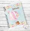 Caderno Balão de Ar Menina ou Bebê