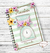 Caderno de Receitas Floral - Modelo 2