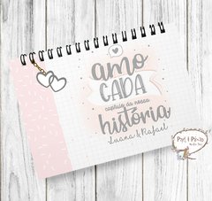 Álbum Livro História Mais Bonita Namorados - Capa 1
