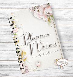 Planner da Noiva Floral Nude