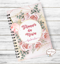 Planner da Noiva Floral Rosa