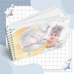 Livro do Bebê Elefantinho Afetivo - Menino - comprar online