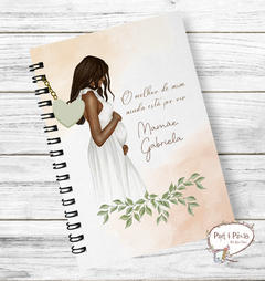 Planner da Gestante Aquarela Neutra - Capa 2