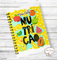 Caderno A5 Profissões - Nutrição