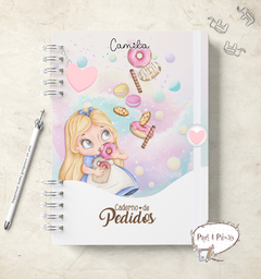 Caderno de Pedidos Confeitaria Alice Doceira - Capa 3