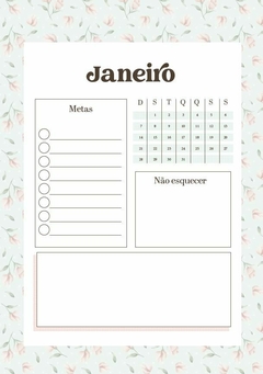 Planner Permanente Coleção Aconchego - Capa 10 - loja online