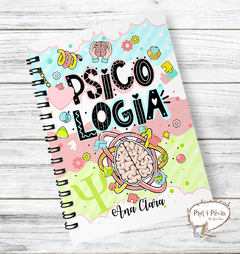 Caderno A5 Profissões - Psicologia