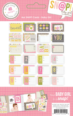 Sn@p Simple Stories Baby Girl Cards