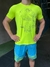 Camiseta Masculina Caveira BS Amarelo Neon