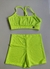 Imagem do Vestido Conjunto Top + Short Amarelo Neon