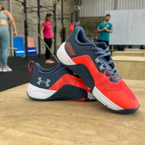 Tenis Under Armour Tribase Cross Branco/laranja - Starki