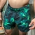 Short Masculino Sub Curto Bs Abstrato Green