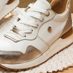 Sneaker Confort 808 BLANCO PLATA - comprar online