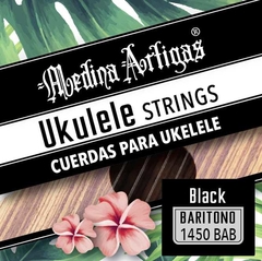 1450B ENCORDADO UKELELE MEDINA ARTIGAS BLACK - Medina Artigas