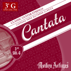 3°G CUERDA SUELTA CANTATA YEPES GUITARRA CLASICA