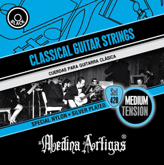 420 ENCORDADO MEDINA ARTIGAS PLATEADO GUITARRA CLÁSICA - comprar online