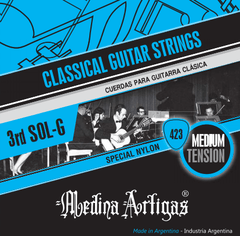 423 3° CUERDA SUELTA GUITARRA CLASICA MEDINA ARTIGAS NYLON