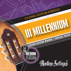 720 ENCORDADO III MILLENNIUM SERIES PLATEADO GUITARRA CLÁSICA