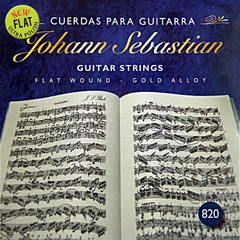 820 ENCORDADO JOHANN SEBASTIAN FLAT GUITARRA CLÁSICA ENTORCHADAS