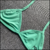 Verde agua Triangulito fijo - bikinis maria paz